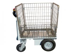 Chariot électrique avec panier