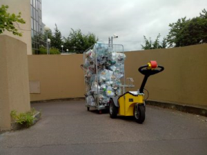 Tracteur-pousseur électrique