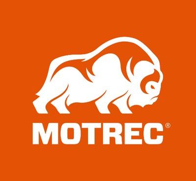 logo Motrec orange blanc