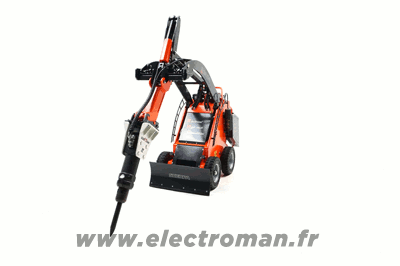 ELECTROBOB 100EHD : Mini chargeuse électrique