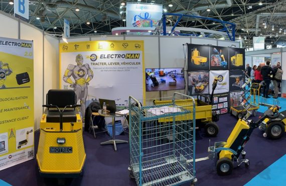 Stand Electroman salon EUROPACK EUROMANUT CFIA Lyon 2019